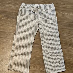 Cabi Size 14 Striped Pants